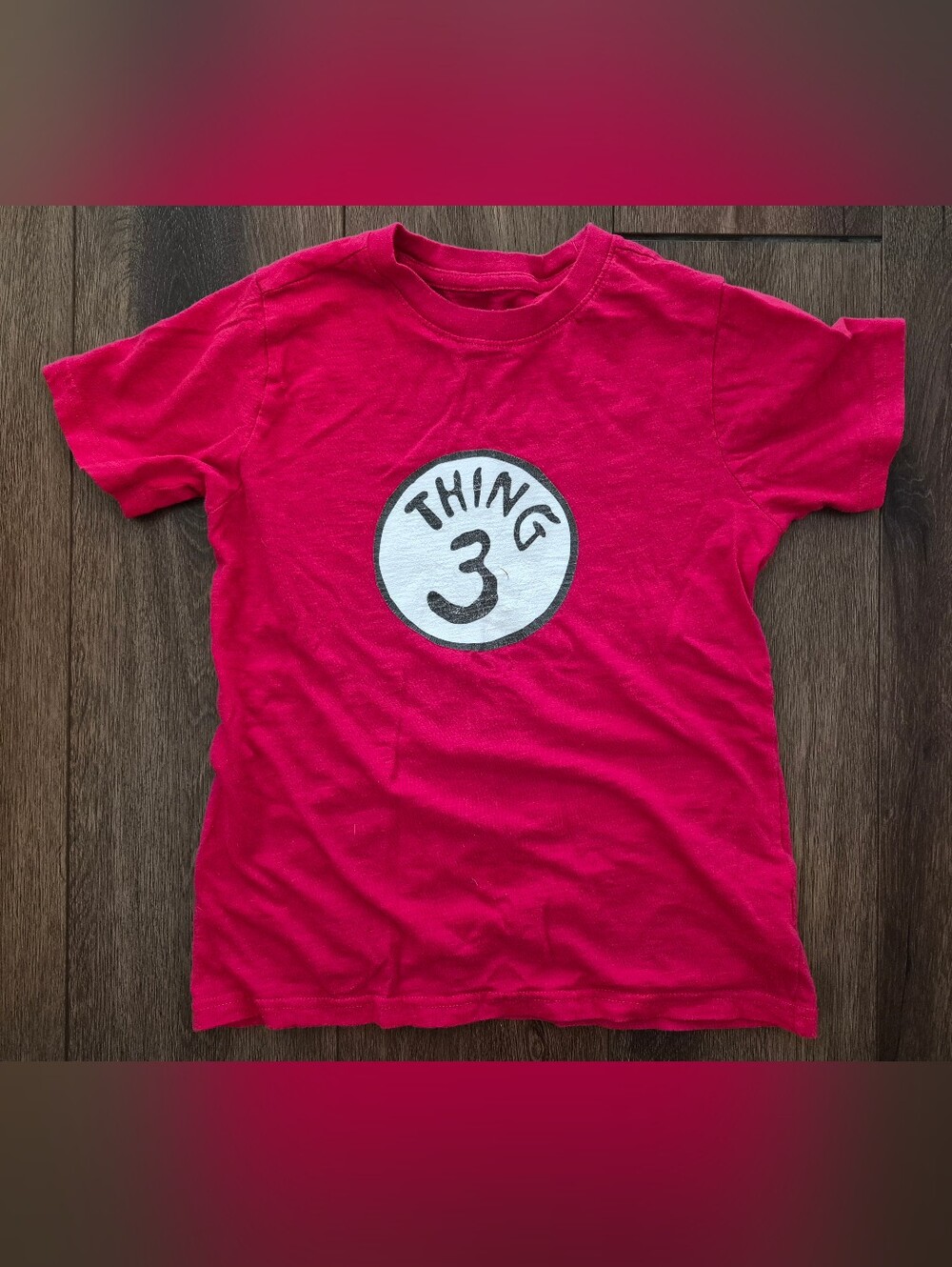 Dr Seuss Thing 3 Tshirt Kids Sz M 8/10 Cat & Jack Brand